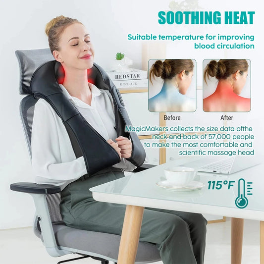 Heated Neck and Shoulder Back Massager (40% Off Limited Time Only)