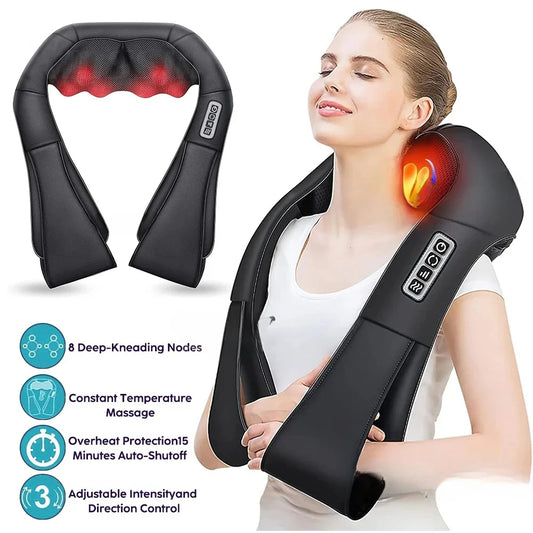 Heated Neck and Shoulder Back Massager (40% Off Limited Time Only)